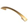 Kaboodle 96mm Brushed Amber Gold Vela Kitchen Handle