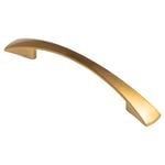 Kaboodle 96mm Brushed Amber Gold Vela Kitchen Handle