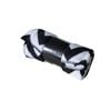 Nova Fleece Throw Rug 125 x 150 cm Black Zig Zag
