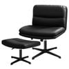 ALFORDSON Office Chair Armless Black