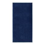 Barelli 120cm x 60cm Chenille Navy Non-Slip Bath Mat
