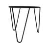 Brunnings 25cm Black Meko Metal Plant Stand