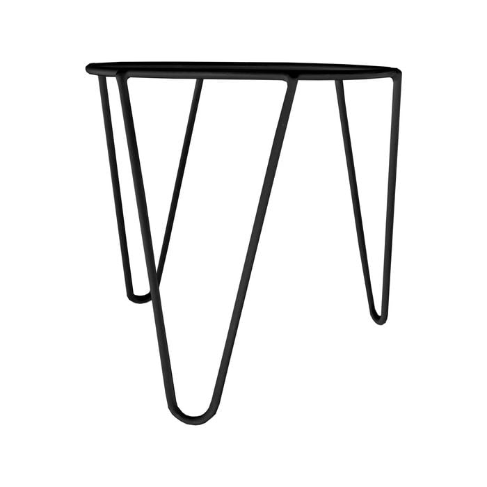 Brunnings 25cm Black Meko Metal Plant Stand