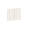 Kaboodle 600mm Antique White Heritage Farmhouse Sink Doors - 2 Pack