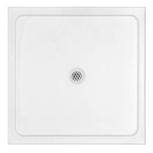 Prelude 1000 Centre Outlet Shower Base