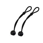Coolaroo Outdoor Blind Bungees Black - 2 Pack