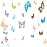 Allwallstickers Large Multicolour Butterflies Wall decal