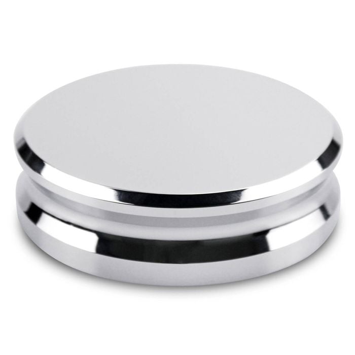 Turntable Record Stabiliser Weight 607g Silver Vinyl Anti-vibration