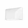 Telbix White Bloc Exterior Led Wall Lamp