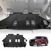 Third Row Seat Floor Mat for Nissan Patrol 2012-Onwards  Y62 Series Heavy Duty All Weather Car Mats Carpet Liner Set