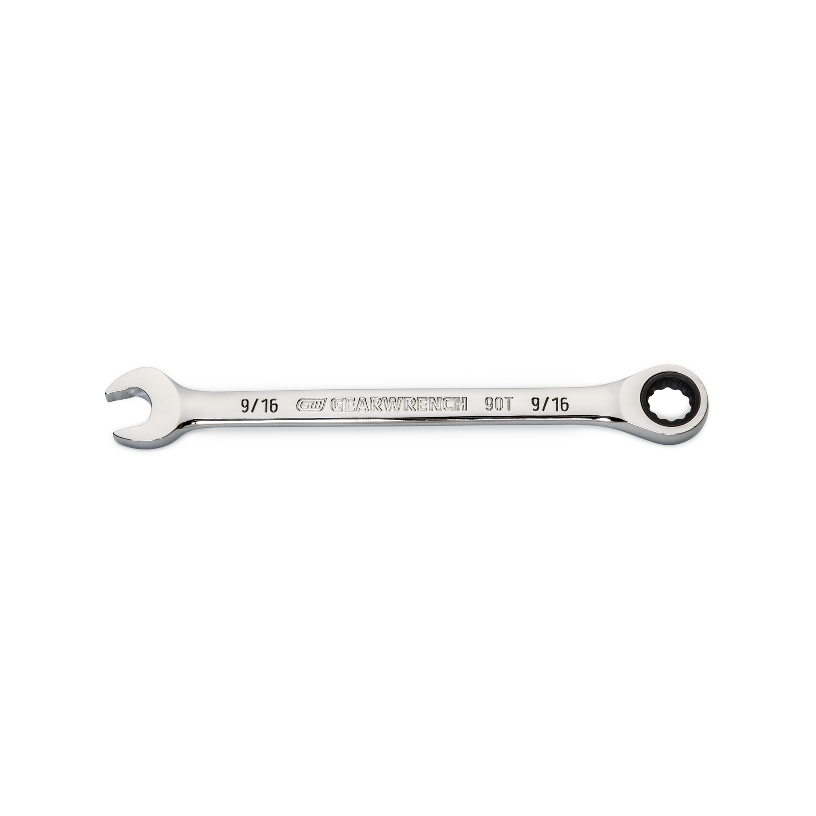 GEARWRENCH 19mm 90-Tooth 12 Point Ratcheting Combination Wrench thumbnail 2