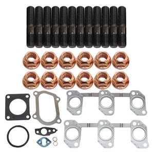 Permaseal Mls-r Turbo & Exhaust Manifold Installation Stud & Gasket Kit For Toyota Landcruiser 80 Series Hdj80/hdj81 1hd-t 4.2l