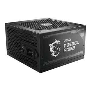 Msi Mag A850gl Pcie5 850w 80 Gold Atx Power Supply Unit