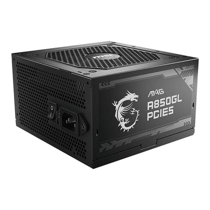 Msi Mag A850gl Pcie5 850w 80 Gold Atx Power Supply Unit