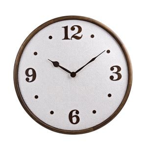 Furb Large Wooden Wall Clock 70cm Slient