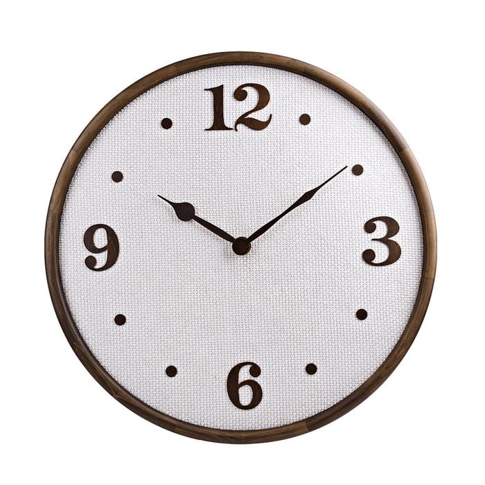 Furb Large Wooden Wall Clock 70cm Slient