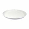 SS Collective White Bamboo Pressed Tin Large Service Platter Serveware 41cm