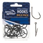 Jarvis Walker Chemically Sharpened Circle Fishing Hooks 4/0 23pk - Black