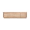 Xavier Ash Wood TV Unit 2100 - 4 Doors