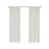 Smart Home Products 190cm-wide Ivory Hilton Pencil Pleat Blockout Curtain - 2 Pack - 150-230 x 160cm