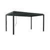 Backyard Discovery 4.9 x 3m Sarasota Galvanised Steel Louvered Pergola with Adjustable Sunshade Roof And PowerPort