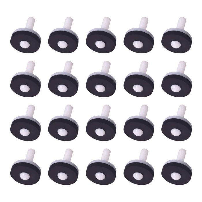 Kinetic 12mm Standard Nylon Tap Valve - 20 Pack