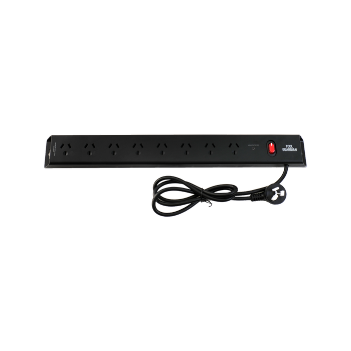 Tool Guardian 8 Socket Power Board Wall Mount