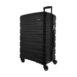 Pierre Cardin 4 Wheel Large Hard-shell Suitcase Travel Luggage 80cm Black