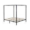 Palermo 4 Four Poster King Bed Frame In Black