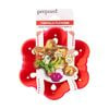 2pc Prepara Tortilla Flower Silicone Tray Kitchenware - Red/Pink