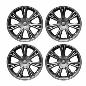 Tesla Model Y 2022-2025 Gemini Wheel Protector Cover Caps 19 Inch Rim Hubcap Matt Black
