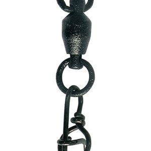 Mustad Stay-Lok Snap With Ball Bearing Swivel Size 2.2 - 45lb/25Kg - Qty: 8
