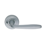 Schlage Satin Chrome Plate Moda Series Alyssia Privacy Lever Set