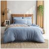 Renee Taylor Comfort T’s Organic Cotton Jersey Quilt Cover Set Ink King