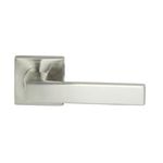 Miles Nelson Satin Nickel Verona Square Rosette Dummy Set