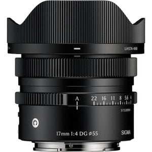 Sigma 17mm f/4 DG Contemporary Lens - Sony E-mount Black