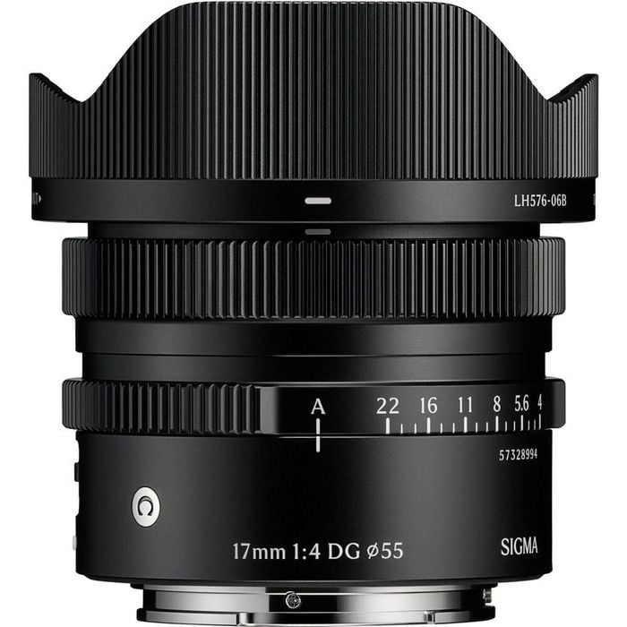 Sigma 17mm f/4 DG Contemporary Lens - Sony E-mount Black