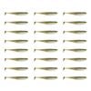 3x 8PK 2.75In Rapala Crush City The Suspect Plastic Fishing Lures - Glow Shad