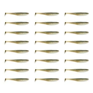 3x 8PK 2.75In Rapala Crush City The Suspect Plastic Fishing Lures - Glow Shad