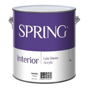 Spring 4L Low Sheen Interior Paint - 4L