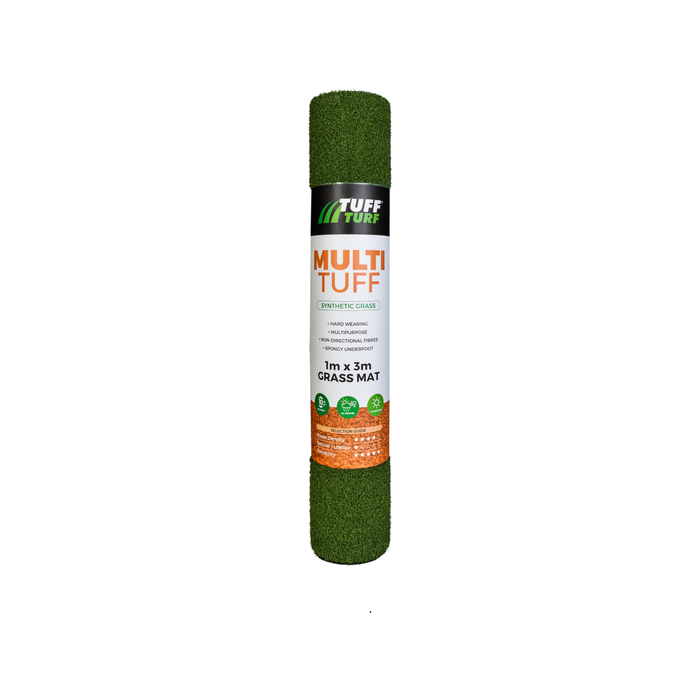 Tuff Turf 1 x 3m 10mm Pile Artificial Grass Multi Mat