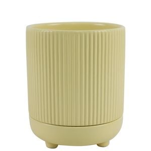 Northcote Pottery 16 x 19cm Butter Alure Cyinder Ceramic Indoor Pot