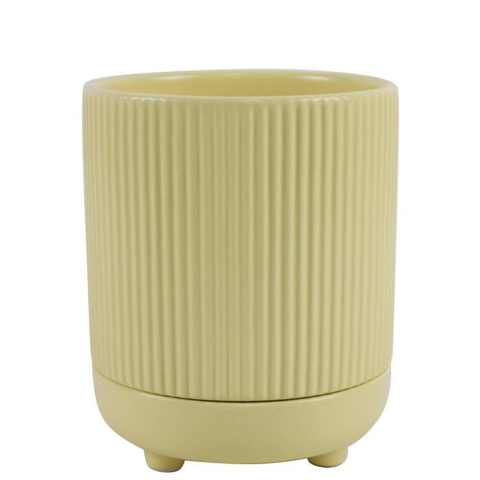 Northcote Pottery 16 x 19cm Butter Alure Cyinder Ceramic Indoor Pot