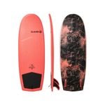 Olaian 900 Foam Surfboard 5'4" + 2 Fins - Red