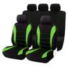 Catzon Car Seat Cover Composite Sponge Universal Fit Cars Suv-green