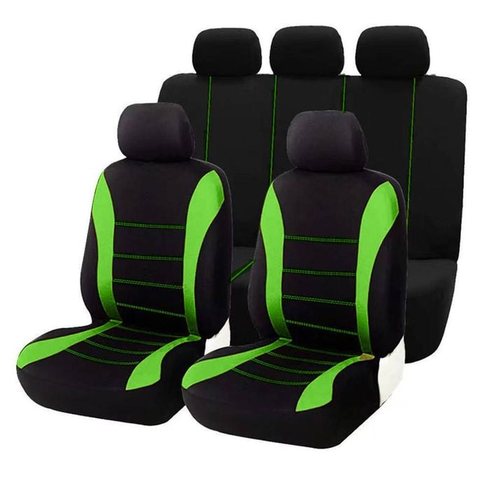 Catzon Car Seat Cover Composite Sponge Universal Fit Cars Suv-green