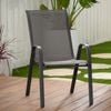Marquee Charcoal Steel Sling Chair
