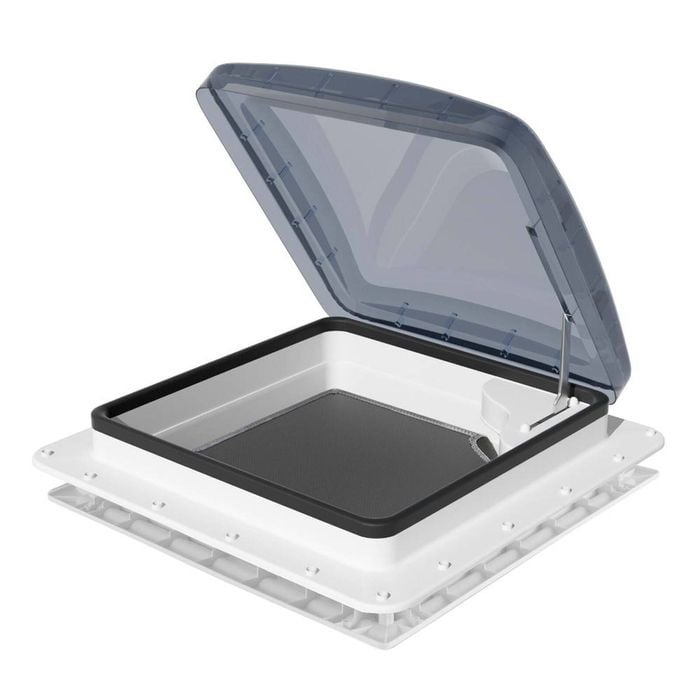 Weisshorn Caravan Roof Vent Air Exhaust Hatch Rv Motorhome Camper White 400x400mm Open Size