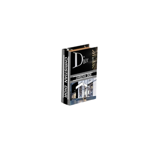Elegant Collections Christian Small Faux Décor Book Storage Box