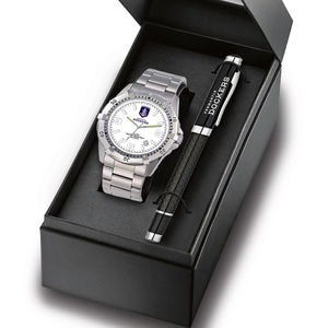 AFL Watch & Pen Gift Set - Fremantle Dockers - Stainless Steel